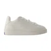 Burberry Lf Box Sneakers In White