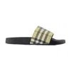 Burberry Beige Trek Sandals In Beige