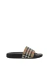 Burberry Unisex Mini Furley Vintage Check Slide Sandals - Toddler, Little Kid
