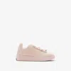 Burberry Embroidered Fabric Box Sneakers For Women