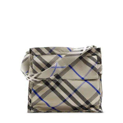 Burberry Medium Checked Trench Tote Bag In Multi