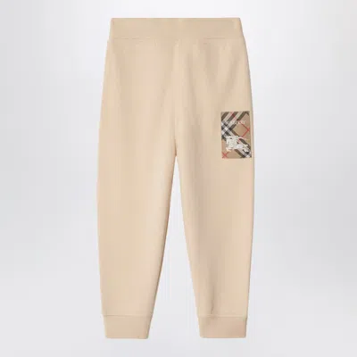 Burberry Kids' Light Beige Jogging Trousers