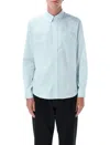 Burberry Light Blue Cotton Shirt