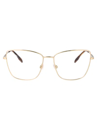 Burberry Light Gold Metal Optical Glasses