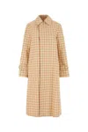 Burberry Coats In Light Pink