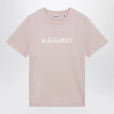 Burberry Light Pink Cotton T-shirt