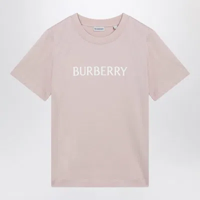 Burberry Light Pink Cotton Tshirt