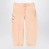 Burberry Light Pink Denim Jeans With Ekd