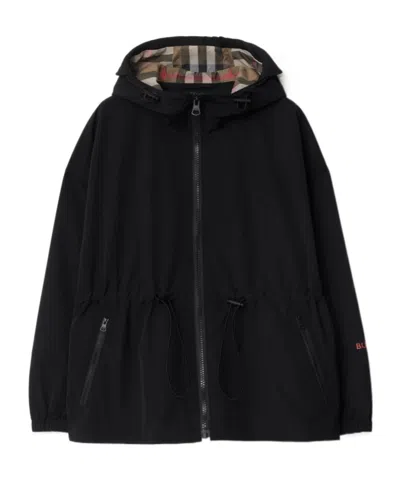 Burberry Lightweight Jacket In Black