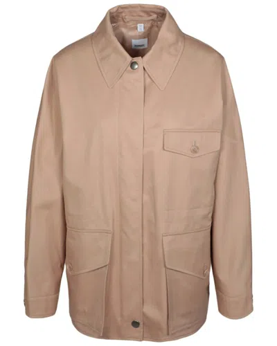 Burberry Lightweight Jacket In Brown