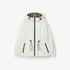 Burberry Lightweight Jacket In Frosted Vanilla