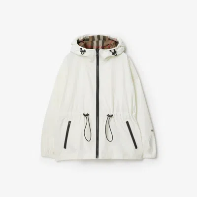 Burberry Lightweight Jacket In Frosted Vanilla