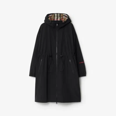 Burberry Lightweight Parka In Black