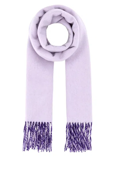 BURBERRY LILAC CASHMERE SCARF