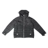 Burberry Linby Monogram Down Jacket Black In S