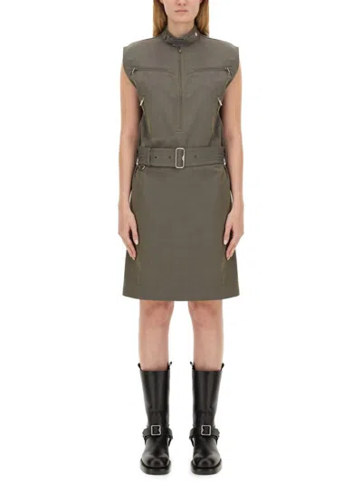 BURBERRY BURBERRY LINEN DRESS