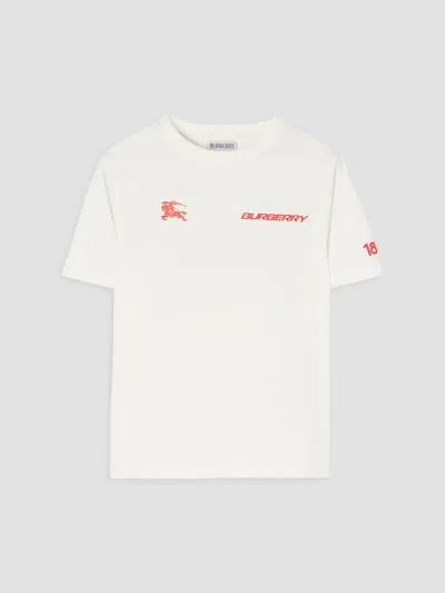 Burberry Kids' Little Boy's & Boy's Cedar Map Of London T-shirt In White