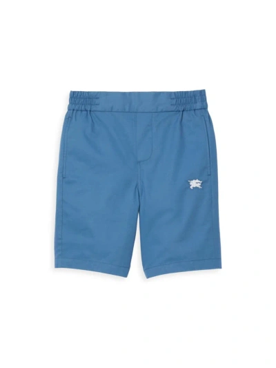 Burberry Little Boy's & Boy's Travard Shorts In Light Steel Blue