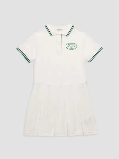 Burberry Kids' Little Girl's & Girl's Nell Cotton Tennis Dress In White