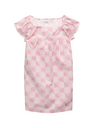 Burberry Kids' Little Girl's & Girl's Nova Ekd Cotton Dress In Pink