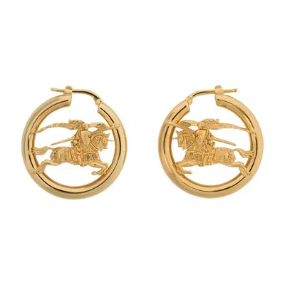 Burberry Lj Ekd Small Earrings In Gold