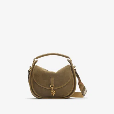 Burberry Ll Md B Clip Messenger Sue In Green