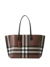 Burberry Ll Md Soft Tb Tote Gc9 In Brown