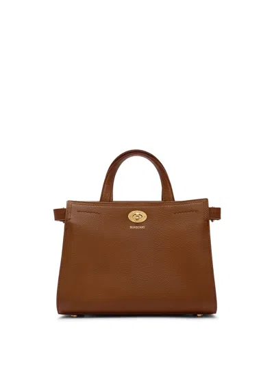 Burberry Ll Mini Cotswolds Shopper Bag -  - Leather - Brown