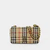 Burberry Ll Sm Lola C Bch Hobo Bag -  - Beige - Cotton In Beige