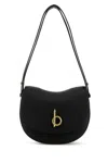 Burberry Women's Elegant Leather Bag For All Occasions In Black