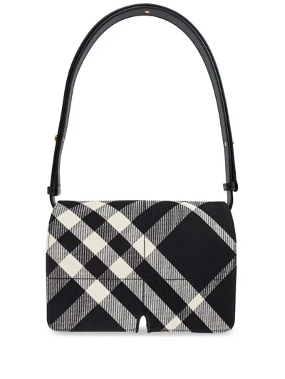 Burberry Ll Snip Shoulder Bag In Black