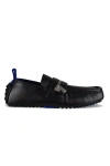 Burberry Slip-ons With Metal Hardware Detail In Black