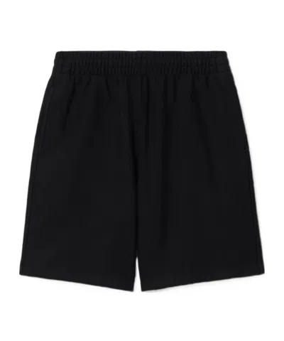 BURBERRY BURBERRY LOGO PATCH STRAIGHT-LEG SHORTS