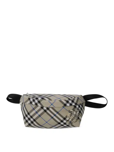 Burberry Vintage Check Belt Bag In Green