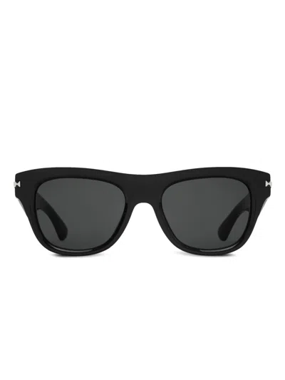 Burberry Logo Bar Square Sunglasses In Black