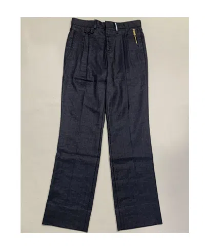 Burberry Logo Casual Pants In Black
