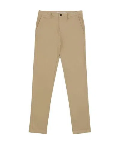 Burberry Logo Casual Pants In Nude