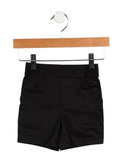 Pre-owned Burberry Babies' Logo Casual Shorts In Black