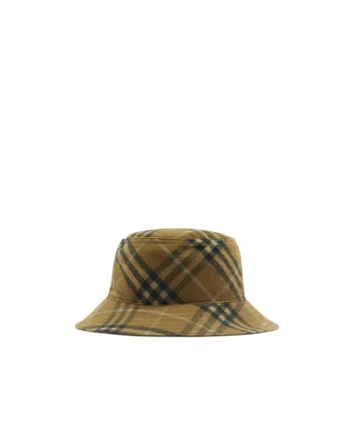 BURBERRY BURBERRY CHECKERED PULL-ON BUCKET HAT