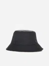 BURBERRY LOGO COTTON-BLEND BUCKET HAT