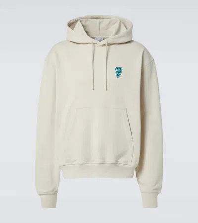 BURBERRY LOGO COTTON HOODIE