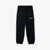 Burberry Logo-print Track Pants In Coal