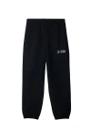 Burberry Logo-print Track Pants In Coal