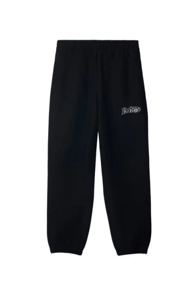 BURBERRY BURBERRY LOGO COTTON JOGGING PANTS