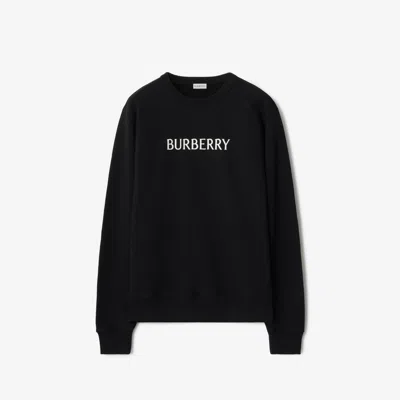 BURBERRY BURBERRY LOGO COTTON SWEATSHIRT