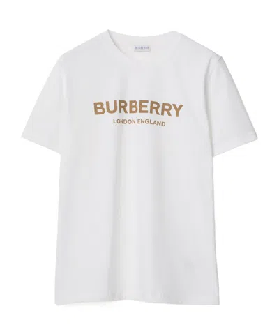 Burberry Logo Cotton T-shirt