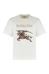 Burberry Cross Stitch Ekd Cotton T-shirt