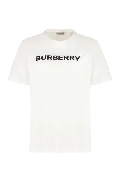 BURBERRY BURBERRY LOGO COTTON T-SHIRT