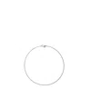 Burberry Shield Lock Necklace In Silver