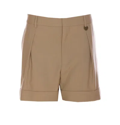 BURBERRY LOGO DETAILED TAILORED SHORTS